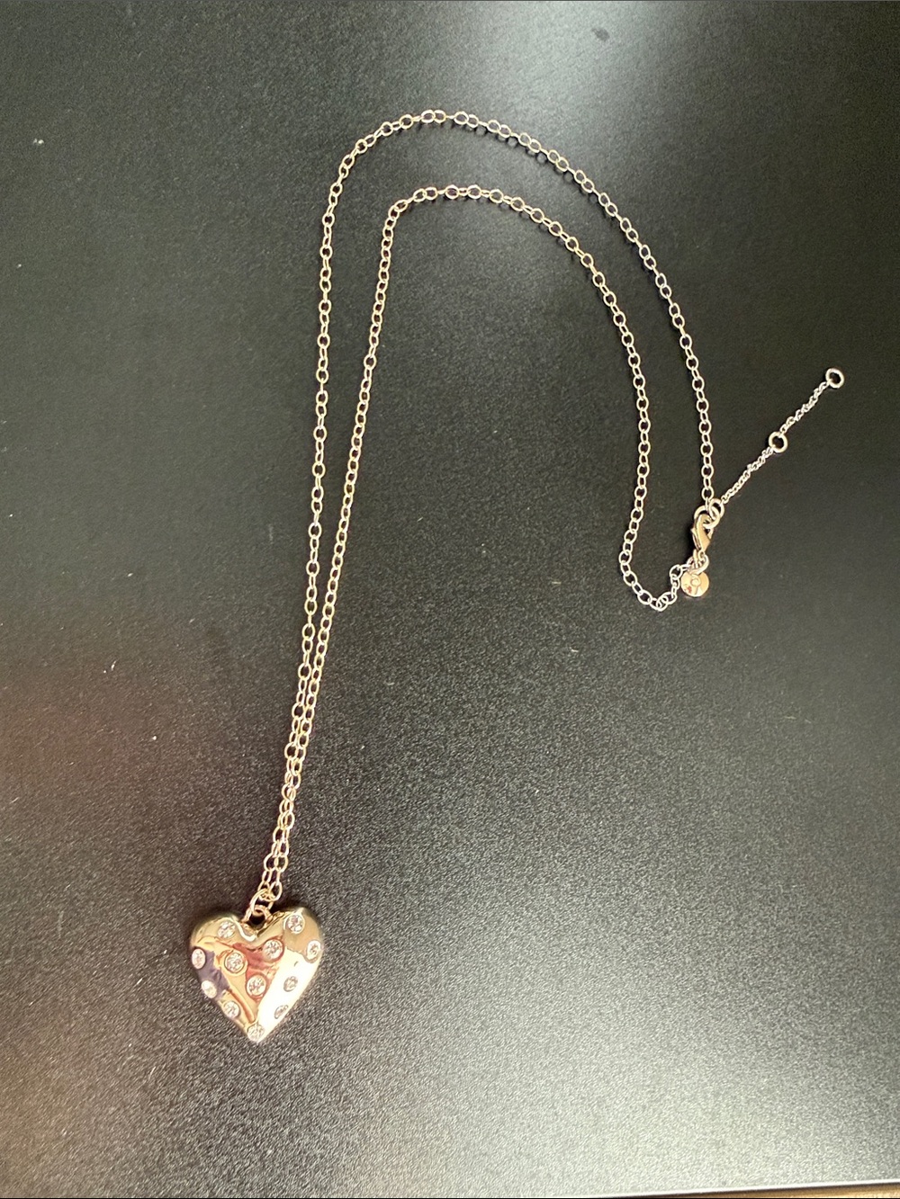 Jcrew Heart Pendant Necklace in Gold - Women Jewelry